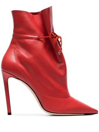 Jimmy Choo red stitch 100 leather boots $1,044 - Buy SS19 Online - Fast Global Delivery, Price