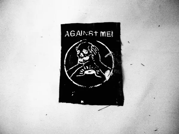 Against Me Skull Logo Band Patch - Etsy