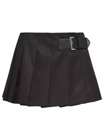 Prada Pleated Mini Skirt - Farfetch