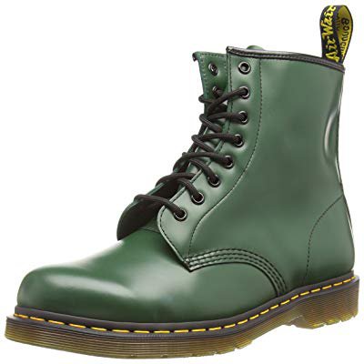 Dr. Martens Men's 1460 8 Eye Boots, Green Leather, 9.5 M UK, 10.5 M US | Buy Products Online with Ubuy India in Affordable Prices. B001NGPIP2