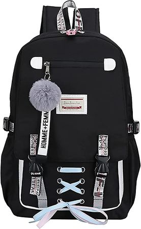 Amazon.com: AIZHIYI Travel Laptop Backpack Anti Theft College School Bag with USB Port (Black) : Electronics