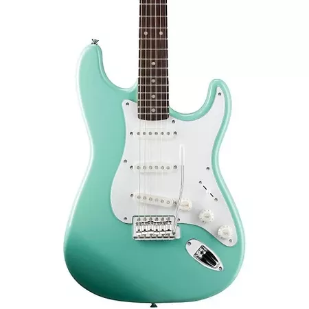 Google Express - Squier Affinity Series Stratocaster Electric Guitar - Surf Green