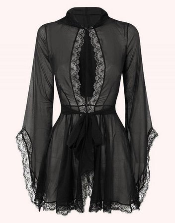 MARTY SIMONE • LUXURY LINGERIE - Agent Provocateur | Wanda hooded gown - in silk...