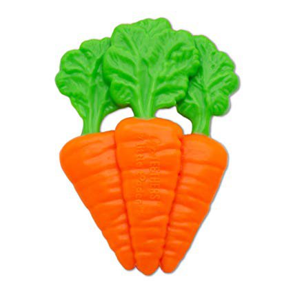 Amazon.com : Little Toader - Baby Teether Toys - Appe-TEETHERS Broccoli teether and Carrot teether - for Teething Infants and Toddlers (Newborn and 3+ Month) : Baby