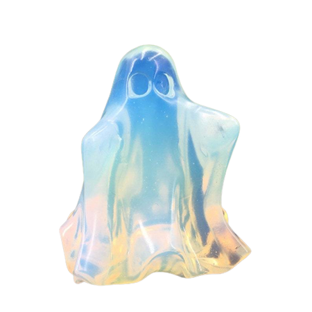 Carved Opalite Ghost // Crystaltower2021