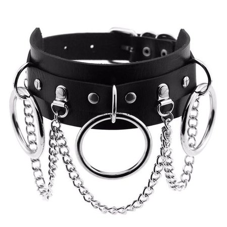 Dark chain collar KF9569 – unzzy