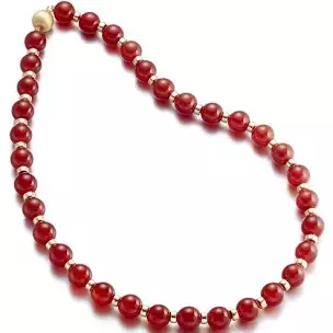 red necklace ball - Google Search