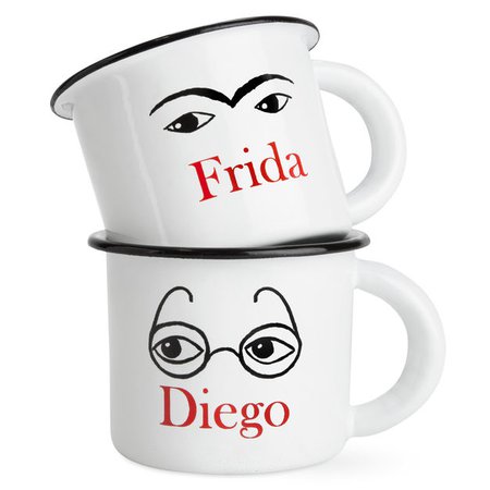 Frida and Diego Mugs | MoMA Design Store