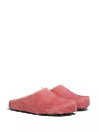 Marni round-toe Leather Sandals - Farfetch