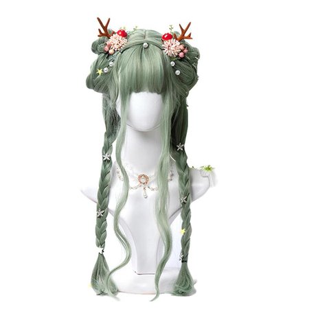 mint green lolita wig - Google Search