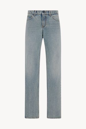 Carlyl Jeans Blue in Denim – The Row