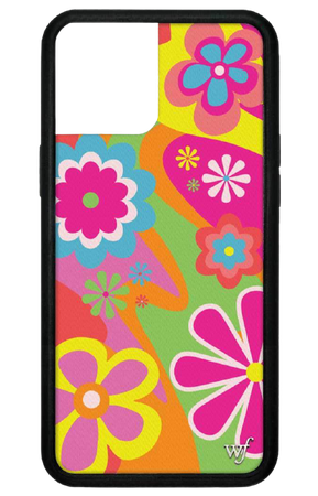 Wildflower Groovy Flower Power Iphone 12 Pro Max Case