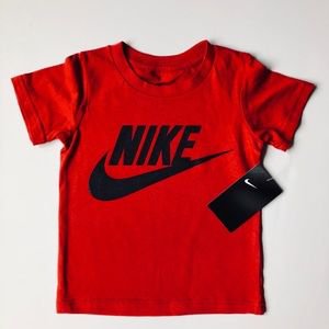 Nike Shirts & Tops | Sold Nike Boys Red Cotton Tshirt Size 3t | Poshmark