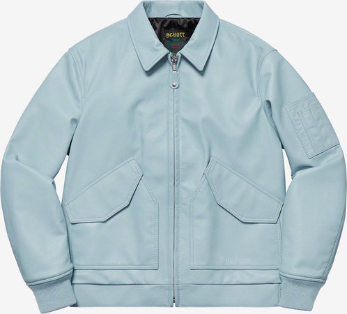 supreme-drop-list-supreme-schott-leather-tanker-jacket.jpg (886×800)