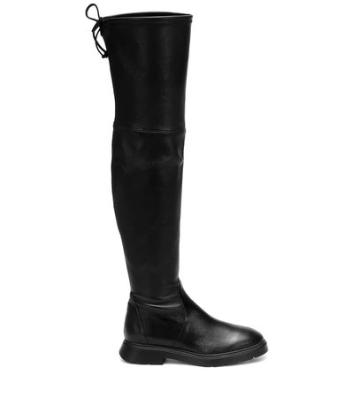 Kristina Leather Over-The-Knee Boots | Stuart Weitzman - Mytheresa