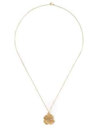 Aurelie Bidermann mini 'Clover' necklace