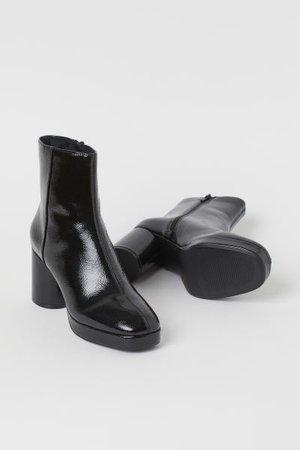 Warm-lined High Profile Boots - Black - Ladies | H&M US