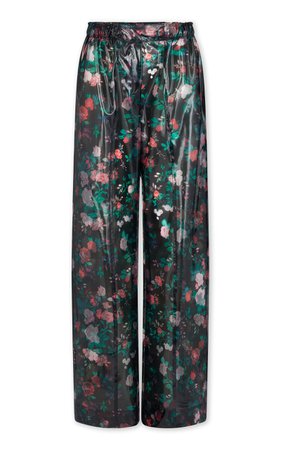 Floral Wide-Leg Pants By Paco Rabanne | Moda Operandi