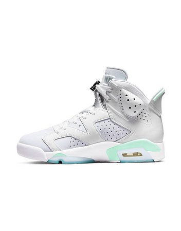 Nike Air Jordan 6 Retro sneakers in white/mint foam | ASOS