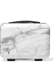 CALPAK | Astyll Carry-On marbled hardshell suitcase | NET-A-PORTER.COM
