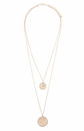 f21 coin necklace