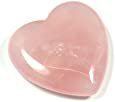 Amazon.com: 1” Rose Quartz Heart Crystal, Healing Stone for Heart Chakra and Positive Energy, Rose Quartz Crystal Heart Shape, Love Heart Crystal: Health & Personal Care