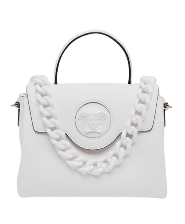 White Versace Bag