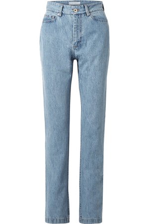 Matthew Adams Dolan | High-rise straight-leg jeans | NET-A-PORTER.COM