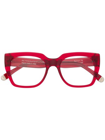 Retrosuperfuture Numero 76 Square Frame Glasses Continuity | Farfetch.com