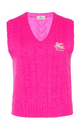 Mohair-Blend Sweater Vest By Etro | Moda Operandi