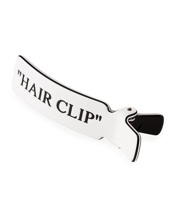 Off-White Hair Clip Pinch Clip | Neiman Marcus