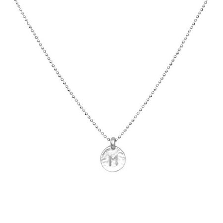 Silver 'M' Initial Necklace | Love Tatum Jewelry