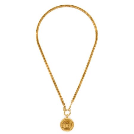 Chanel Vintage Gold Metal '31 Rue Cambon Paris Coin Necklace, 1970s-1980s Available For Immediate Sale At Sotheby’s