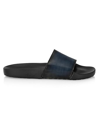 Shop Saks Fifth Avenue COLLECTION Woven Slide Sandals | Saks Fifth Avenue
