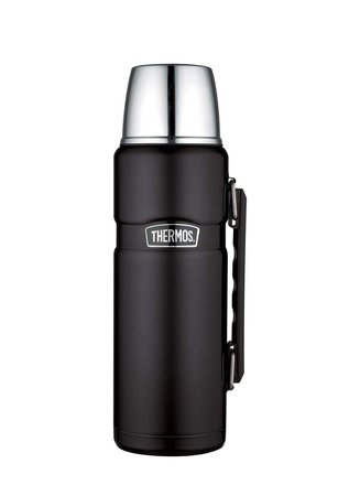 Amazon.com: Thermos Stainless King 40 Ounce Beverage Bottle, Matte Black: Kitchen & Dining