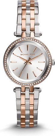Amazon.com: Michael Kors Women's Darci Two-Tone Watch MK3298 : Michael Kors: Clothing, Shoes & Jewelry
