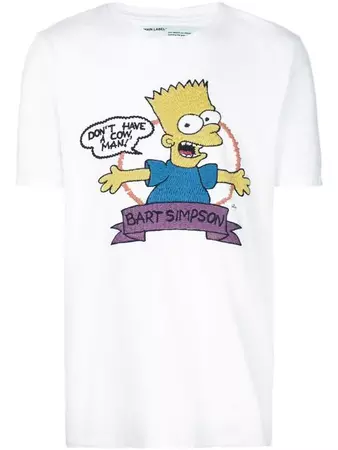 Off-White Bart print T-shirt