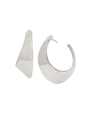 Robert Lee Morris Soho Sculptural Open Hoop Earrings | Bloomingdale's
