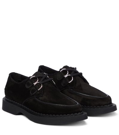 SAINT LAURENT Anthiny suede loafers