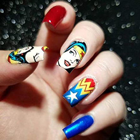 Wonder Woman nails