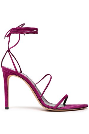 Magenta Suede sandals | Sale up to 70% off | THE OUTNET | IRO | THE OUTNET