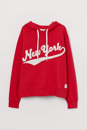 Hooded Shirt - Red