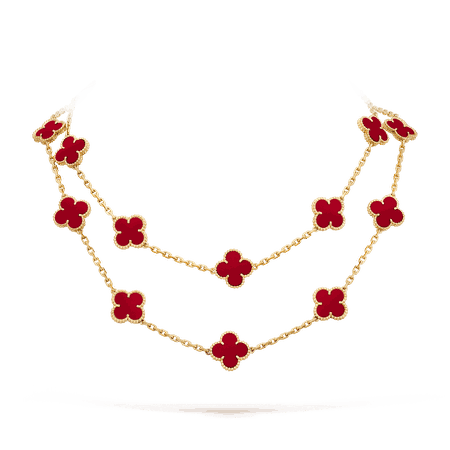 van cleef alhambra red necklace – Recherche Google