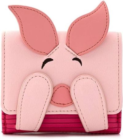 Amazon.com: Loungefly Disney Winnie the Pooh Piglet Flap Wallet : Clothing, Shoes & Jewelry