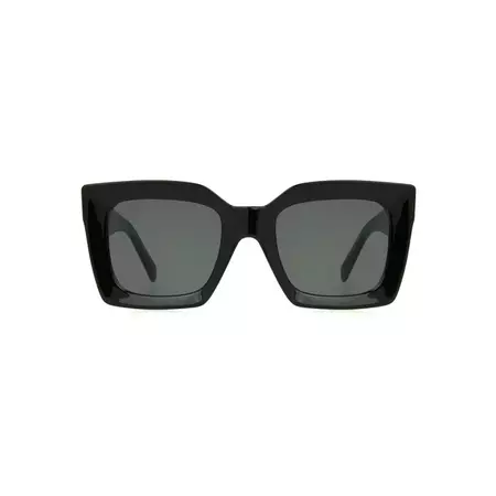 Scoop Women's Square Black Sunglasseses - Walmart.com