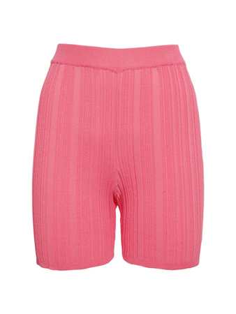 marco rambaldi pink viscose shorts