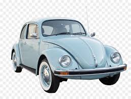 vintage blue Volkswagen beetle