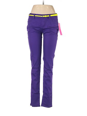 Tinsel Denim Couture Solid Purple Jeggings Size 9 - 84% off | thredUP