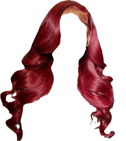 Burgundy Side Part Lace Wig