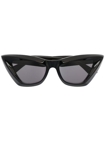 Bottega Veneta Eyewear cat-eye frame sunglasses - FARFETCH